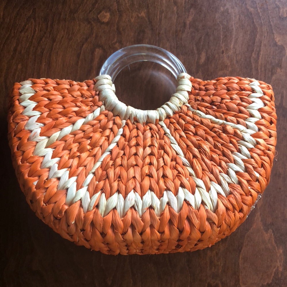 Kate Spade Orange Slice handle bag